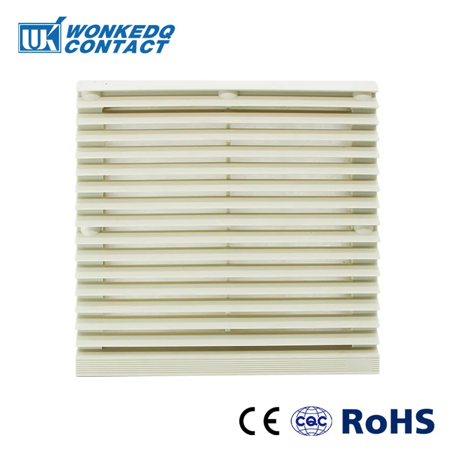 Ventilation Filter Set Shutters Cover Fan Grille Louvers Blower