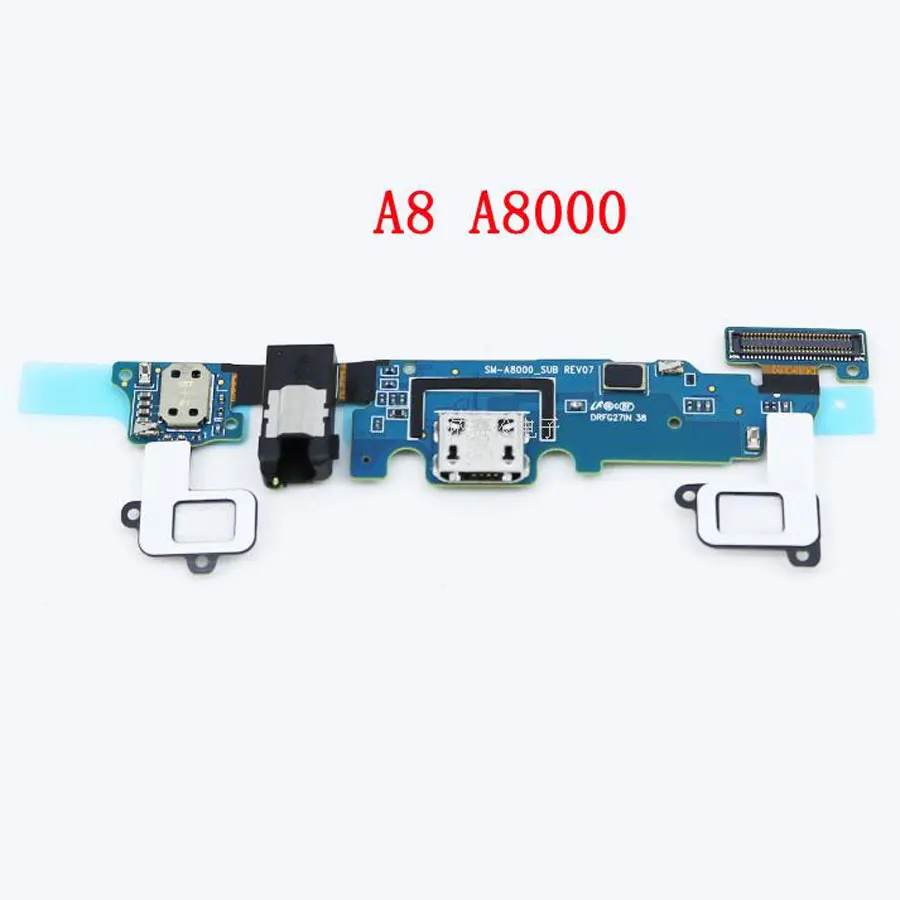 Микро-зарядка через usb Нижняя плата для Samsung Galaxy A3 A5 A7 A8 A9 док-станция шлейф разъема для наушников кабель A300F A500F A700F A910F