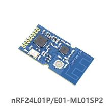 NRF24L01P дальний 2,4 ГГц 100 мВт 20dBm E01-ML01SP2 uhf беспроводной приемопередатчик nRF24L01+ PA передатчик приемник PCB IPEX