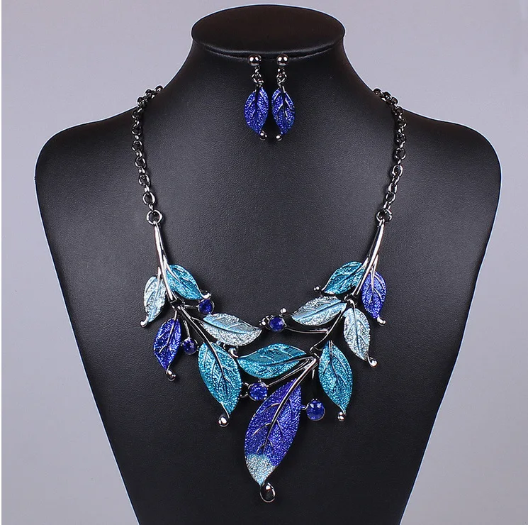 2014 Hot Sale Fashion Jewelry Sets Crystal Chain Jewelry