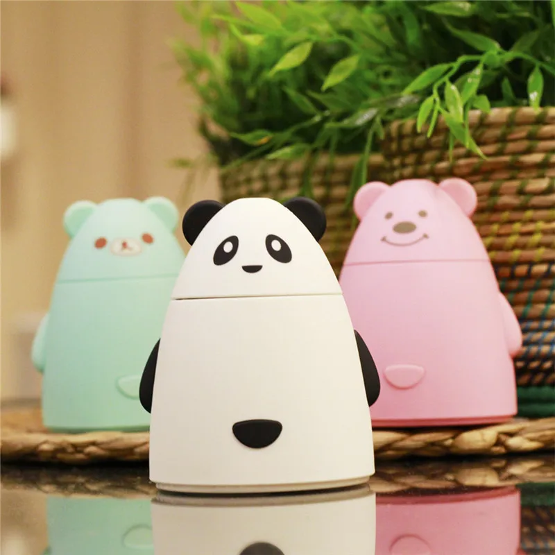 

80ML Cute bear Ultrasonic Air Aroma mini usb Humidifier Electric Aromatherapy Essential Oil Aroma Diffuser 1pcs