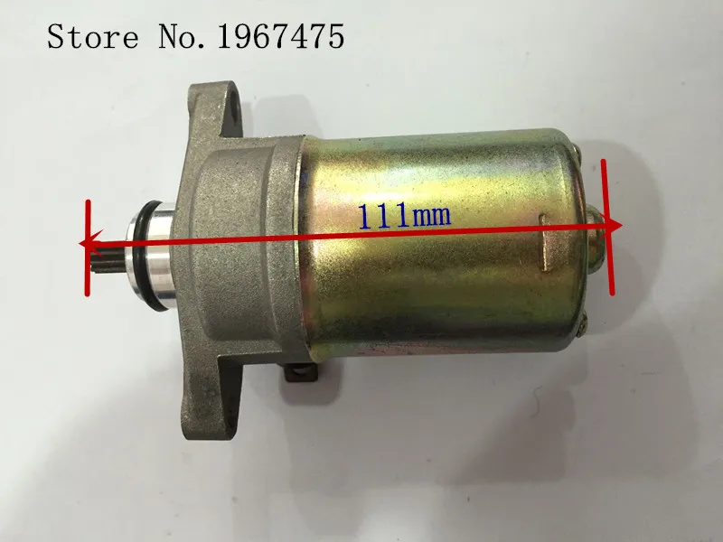 Motorcycle starting motor for GY650/GY660 motor