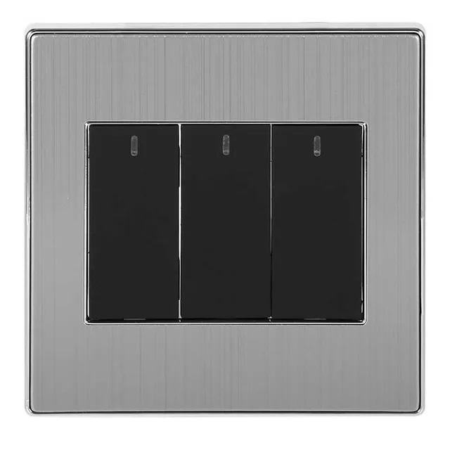 250V 10A Home Light Wall Switch LED Indicator Wall Light Lamp Control