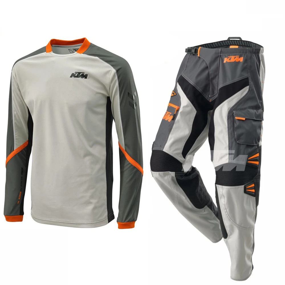 Wholesale KTM Rally Motocross suits off road MTB DOWNHILL Breathable Quick dry jerseys pants One ...