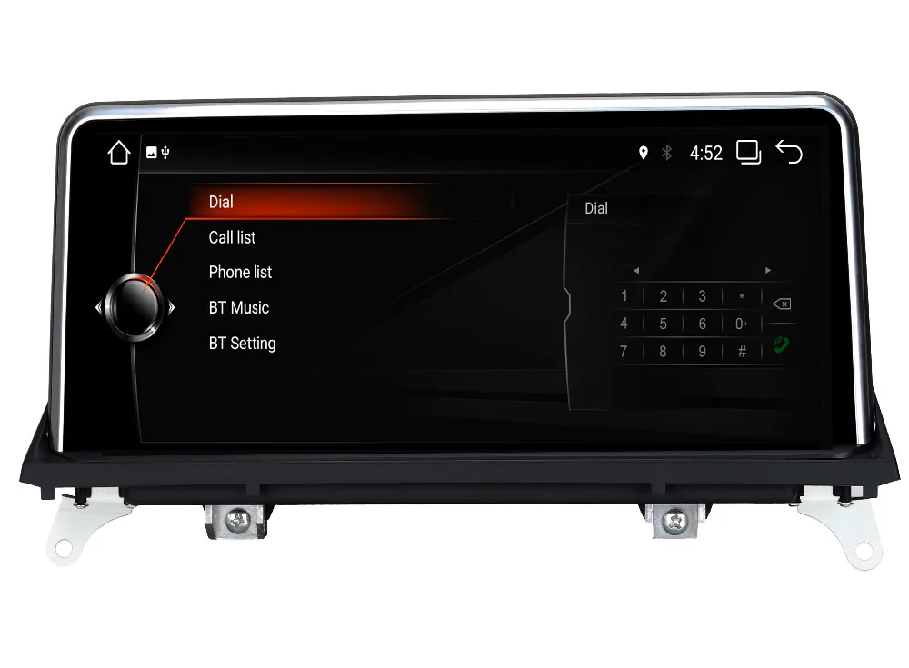 Для BMW X5 E70 для X6 E71 Android 7.1.1 автомобиля обоих концах подключения внешних устройств