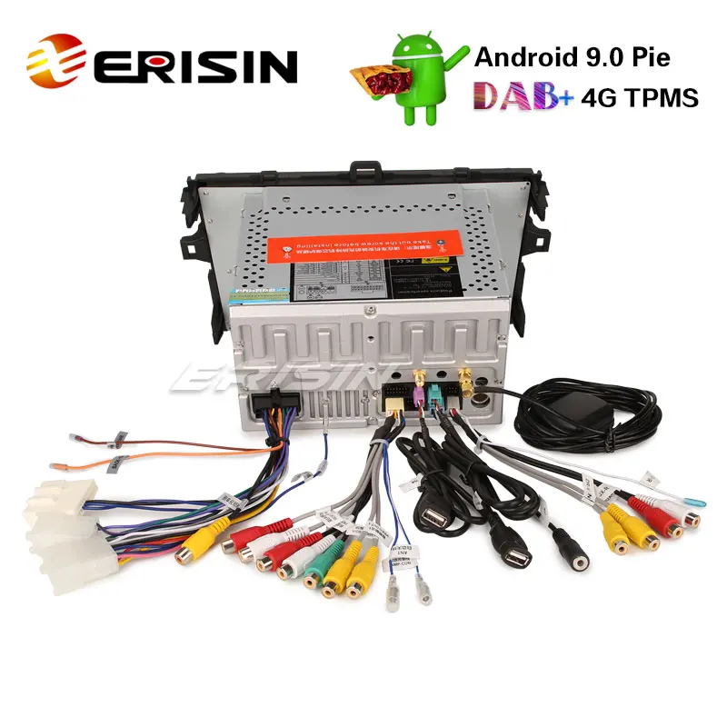 Clearance Erisin ES2916C 8" DAB+ Android 9.0 Pie Car Stereo GPS Sat Nav WiFi DVR TPMS for TOYOTA COROLLA 4