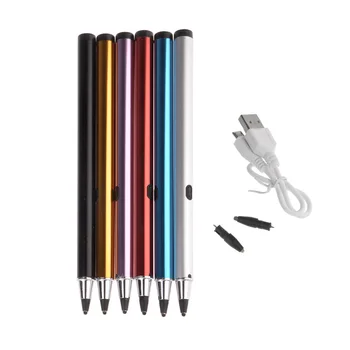 

Metal Rechargeable devices Touch Pen Android Devices For iPhone iPad Samsung HP 14*0.8 cm