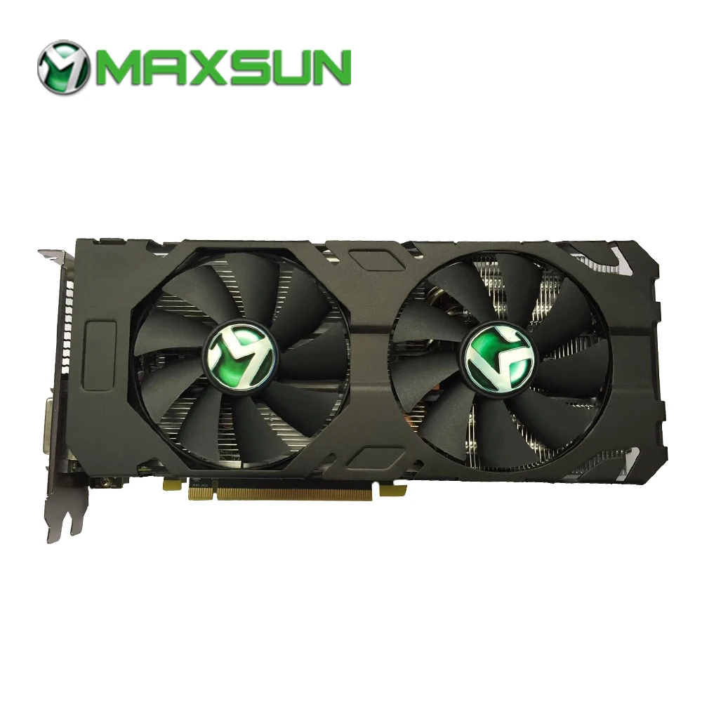 MAXSUN Graphic card RX580 4G 256bit GDDR5 7008MHz 1257 1340MHz 14nm ...
