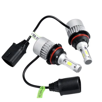 

2PCS Car LED 9007 HB5 Hi/Lo Headlight Bulb Conversion Kit 6500K 16000LM Super Bright