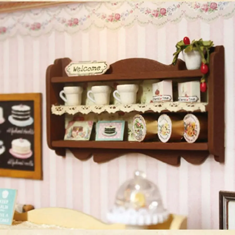 Кукольный домик миниатюрный Diy пазл модель деревянный большой si'ze строительный