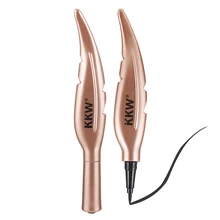 Перо стиль черный долговечный Водонепроницаемый подводка для глаз жидкая подводка для глаз Карандаш Макияж Косметика Инструмент K602