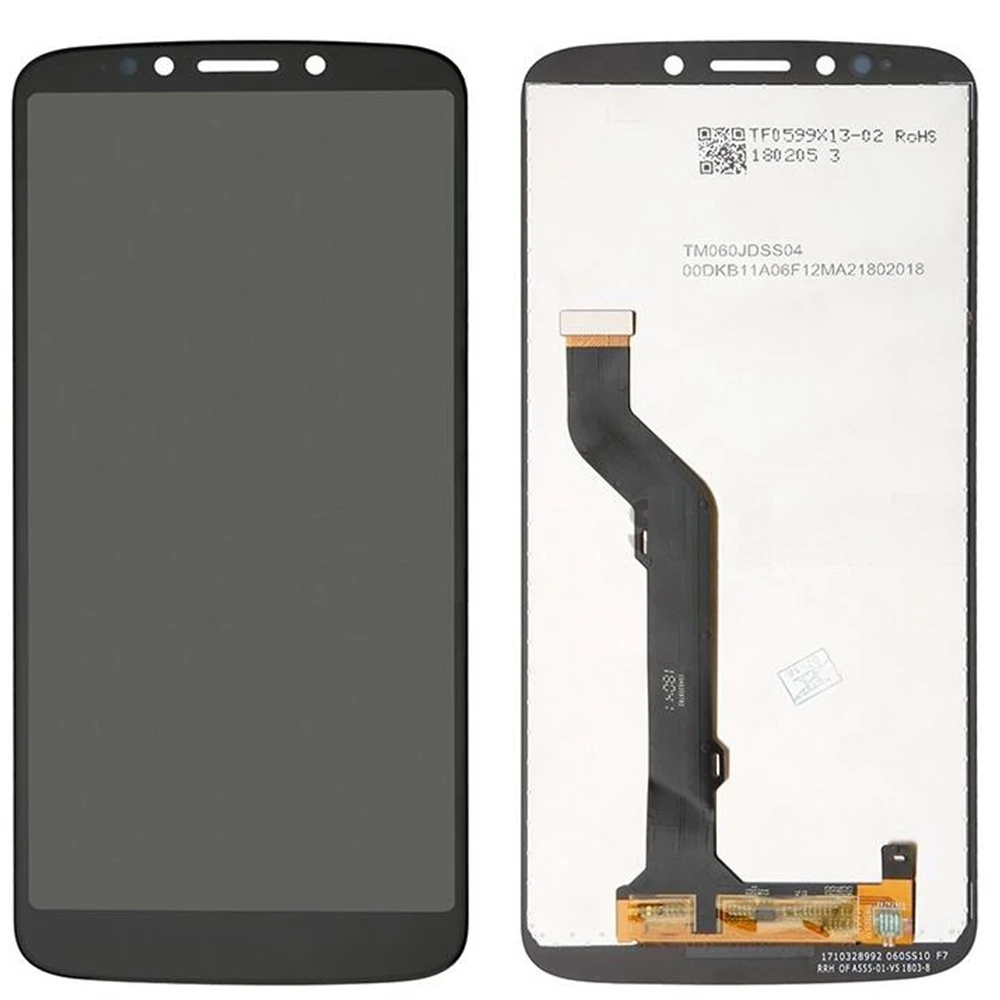 

For Motorola Moto E5 Plus XT1924 XT1924-1 XT1924-2 LCD Screen and Digitizer Assembly Replacement!!(Black/Gold)