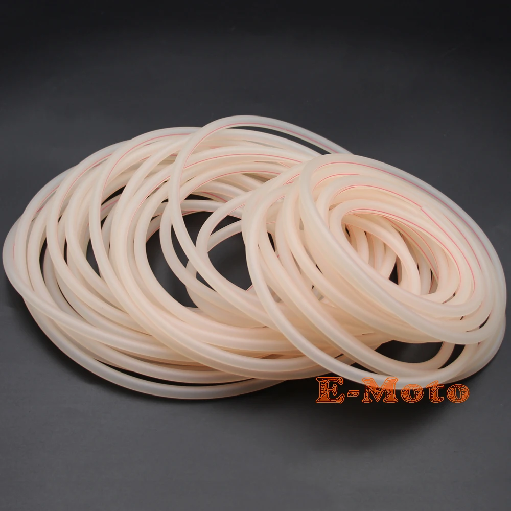 Universal Rubber Motorcycle Dirt Pit Bike Atv Fuel Line Hose Gas Oil