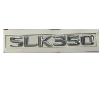 

Chrome Shiny Silver " SLK 350 " Car Trunk Rear Letters Word Badge Emblem Letter Decal Sticker for Mercedes Benz SLK350