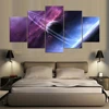 Modern Unframed For Paintings Decor Canvas 5 Panel Space Galaxies Planets Landscape Art Prints Wall Modular Picture Kids Room ► Photo 2/5
