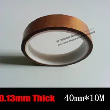40 мм в ширину, 10 м) PTFE Лента прокладка Hi-temp. Выдерживает, анти истирание для lcd/FPC/PCB промышленных, горячий пакет, резка, уплотнение
