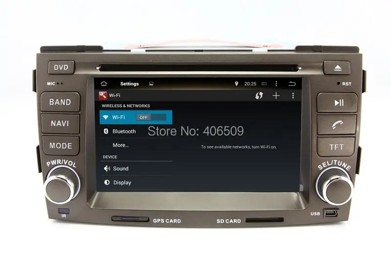 Discount Android 8.0 Car GPS Navigation DVD for Hyundai Sonata 2009 2010 with Radio BT SD USB AUX MP3 Video Stereo WiFi 8Core CPU 2G+32G 6