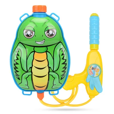 Летний игрушечный водяной пистолет для мальчиков и девочек, водяной пистолет высокого давления и детский игровой водный пляжный игрушечный водяной Пистолетик с рюкзаком - Цвет: M