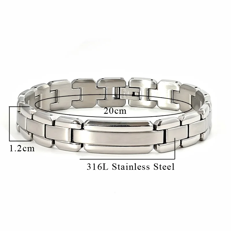 Маленькая лягушка Новая мода Панк 316L нержавеющая сталь звено цепи браслеты для мужчин ювелирные изделия 10168