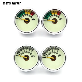 

3PCS=1 LOT PCP Paintball Luminous Mini Air Pressure Gauge Airfore Manometre 10mpa 20mpa 30MPA 1'' One Inch M8x1 M10 x1 Thread