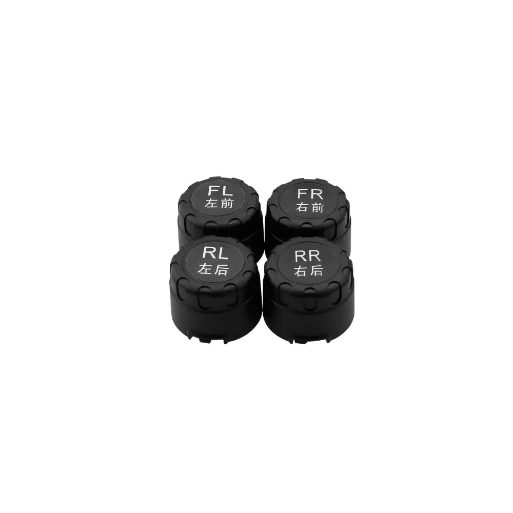 JSEX TPMS TP620 Wireless Car Tire Pressure Monitoring Cigarette Lighter Power Alarm System With 4 External Sensor Detector Black JSEX TPMS TP620 Wireless Car Tire Pressure Monitoring Cigarette Lighter Power Alarm System With 4 External Sensor Detector Black