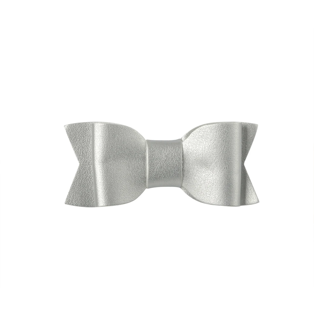 15 шт./лот 3 дюймов однотонных ярких Colot PU волос бабочки без зажимов мини луки DIY Аксессуары для волос ручной работы резинки для волос