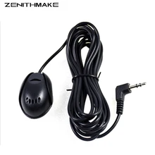 Hotselling 1pc 50 Hz-20 kHz Professional 3.5mm Mic External Microphone for Car DVD Player Mic GPS for Bluetooth Handsfree Call
