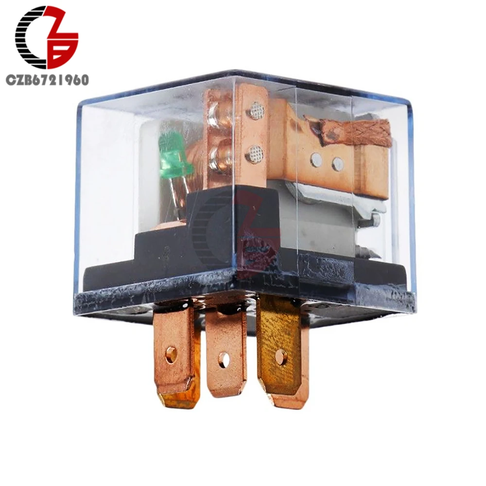 

DC 24V 100A Waterproof Automotive Relay 5pin SPDT Car Control Device Car Relay Auto Relay