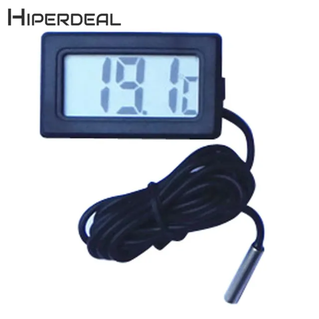 HIPERDEAL New 3M Thermometer Hygrometer Temperature Humidity Meter Digital LCD Display 18Jan12 Drop Ship