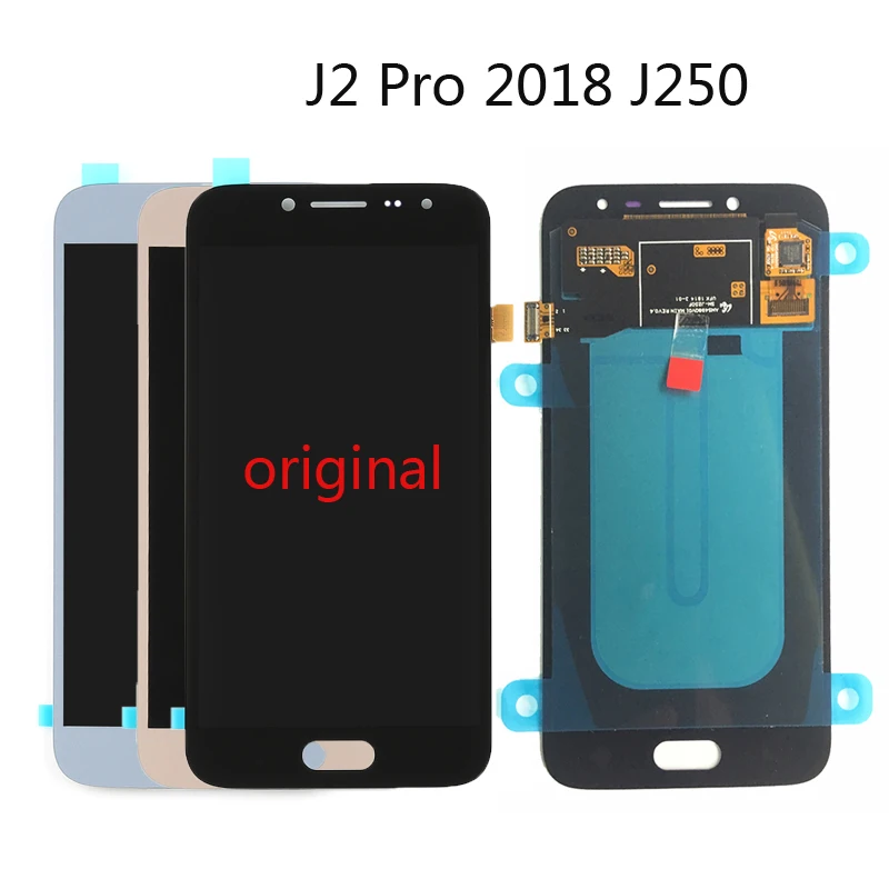 AMOLED OLED TFT lcd для samsung Galaxy J2 Pro J250 SM-J250F/DS lcd дисплей кодирующий преобразователь сенсорного экрана в сборе