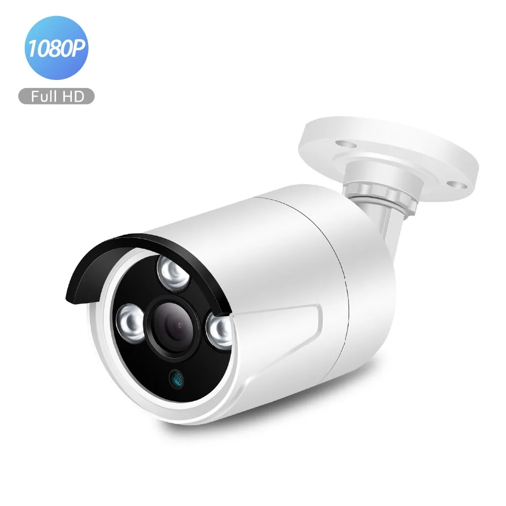 

BESDER Full HD 1080p IP Camera Metal Case IP67 Waterproof Home Security Camera System ONVIF 25m Night Vision P2P RTSP XMEye