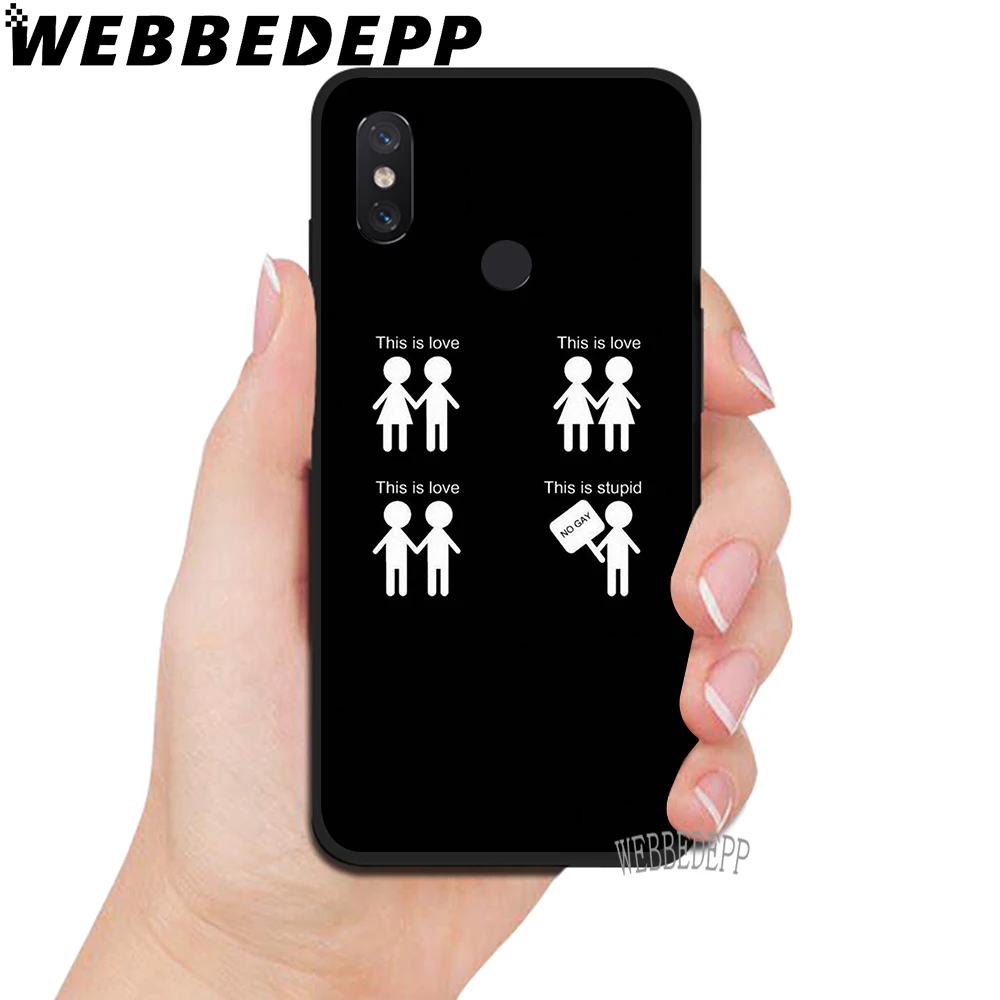 WEBBEDEPP мягкий чехол для лесбиянок ЛГБТ с радужной гордостью Huawei Honor 6 7A Pro 7C 8C 7X 8X 8 9 10