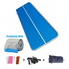 Надувная воздушная дорожка гимнастический матрац Airtrack с воздушным насосом Тренировочный мат для чирлидинга для домашнего использования, пляжа, парка