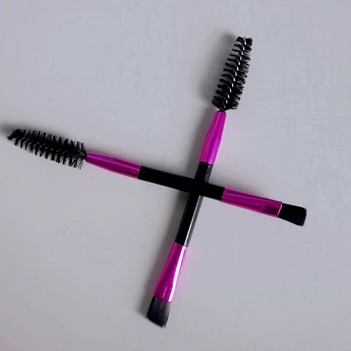

Makeup Eyebrow Brush Eyebrow Comb Portable Double Bamboo Handle Eyebrow Makeup Brushes For Eyes Makeup Tools 1pcs*8cm