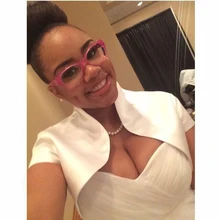 Элегантный Для женщин пиджак Люкс Белый Кепки рукавом высокого декольте вызвать Весна Короткое атласное свадебное болеро Новое поступление вечерние пальто