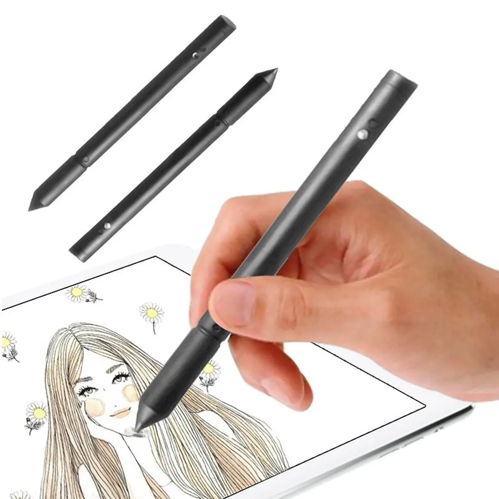 2 в 1 Многофункциональный Сенсорный экран Ручка Универсальный стилус для Apple Ручка емкостный стилус для iPhone X Oppo Samsung Galaxy Note 8, 9