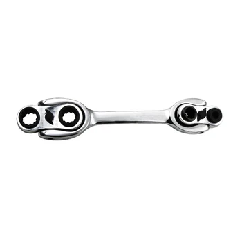 

34-in-1 Multi-function Ratchet Adjustable Wrench Double Head Positive And Negative Manual Multi-purpose Multi-standard Socket