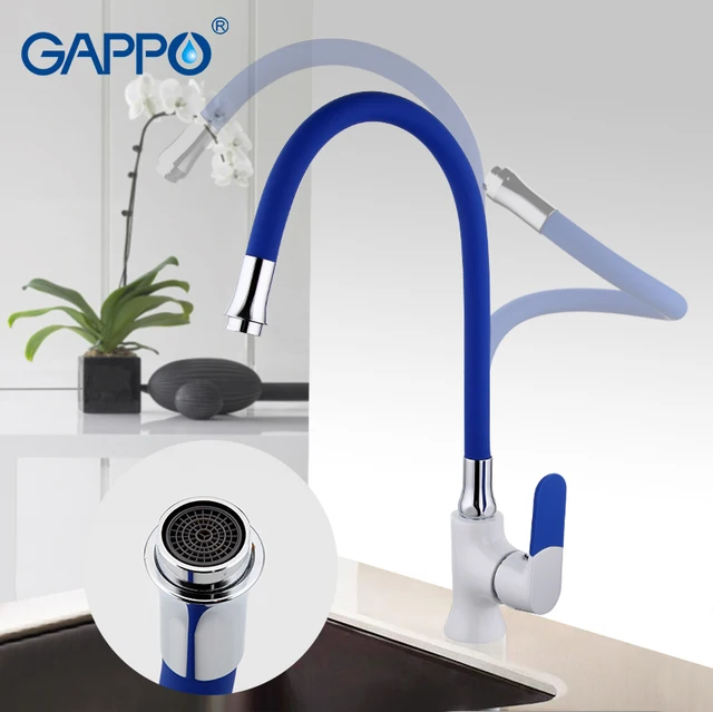 Cheap GAPPO kitchen sink faucet brass kitchen faucet mixer water faucet single hole kitchen mixer tap tap mixer single handle G4034D