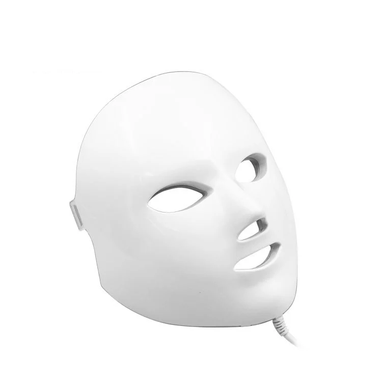 

7 colors red/green/blue/white/cyan/purple 3D anti-aging facial mask Led photon treatment PDT acne wrinkle removal machine