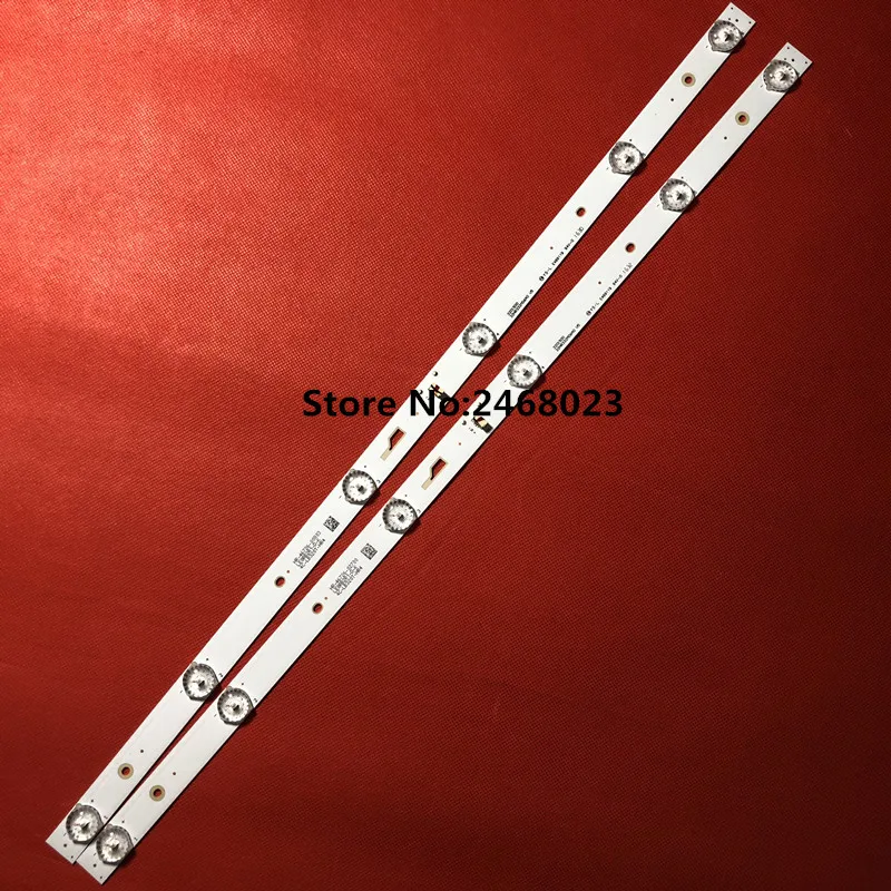 Светодиодная лента для подсветки Tos hiba 32L1500C strip 4C LB320T HR4 32HR332M06A0 V5 screen LVW320CSDX 1 шт. = 6