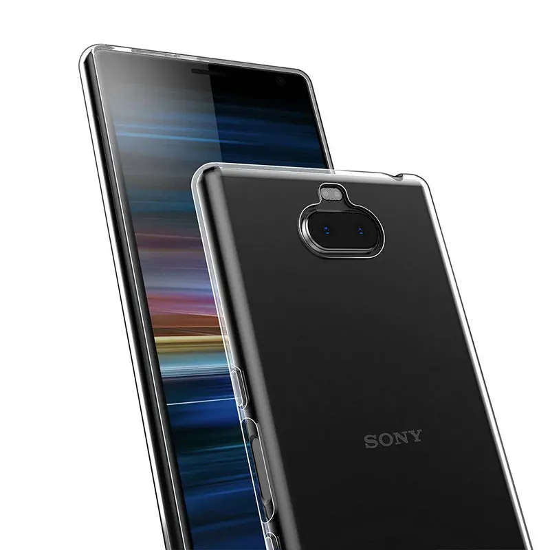 

Nature Soft Case Cover for Sony Xperia 10 I3113 I4113 I4193 I3123 for Sony Xperia 10 Plus Clear Transparent Phone Cases Covers>
