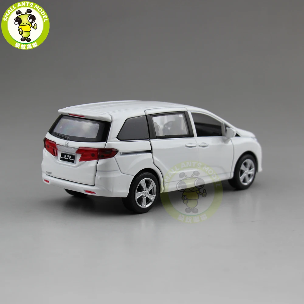 1/32 JACKIEKIM Odyssey MPV литая под давлением Металлическая Модель автомобиля игрушки для детей Детское звуковое освещение Вытяните назад подарки коллекция хобби