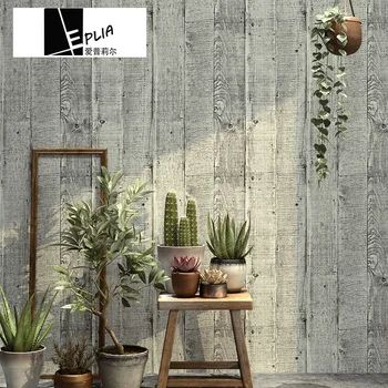 

10Mx53cm Grey non-woven fabric Imitation wood grain Self adhesive Wallpaper Furniture Renovation Stickers Waterproof Decorative