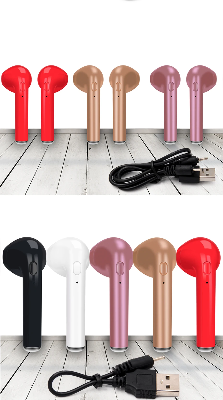 Bluetooth Wireless Earphone Twins Bluetooth Earphone Wireless Headphones Sports Mini Earphone Bluetooth Wireless Earphone (18)