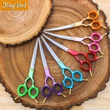 Professional Pet Dog Grooming Shears Curve 6.5 Inch Curved Scissors Light weight 6 color Japan 440C Kingbird TOP CLASS NEW Professional Pet Dog Grooming Shears Curve 6.5 Inch Curved Scissors Light weight 6 color Japan 440C Kingbird TOP CLASS NEW