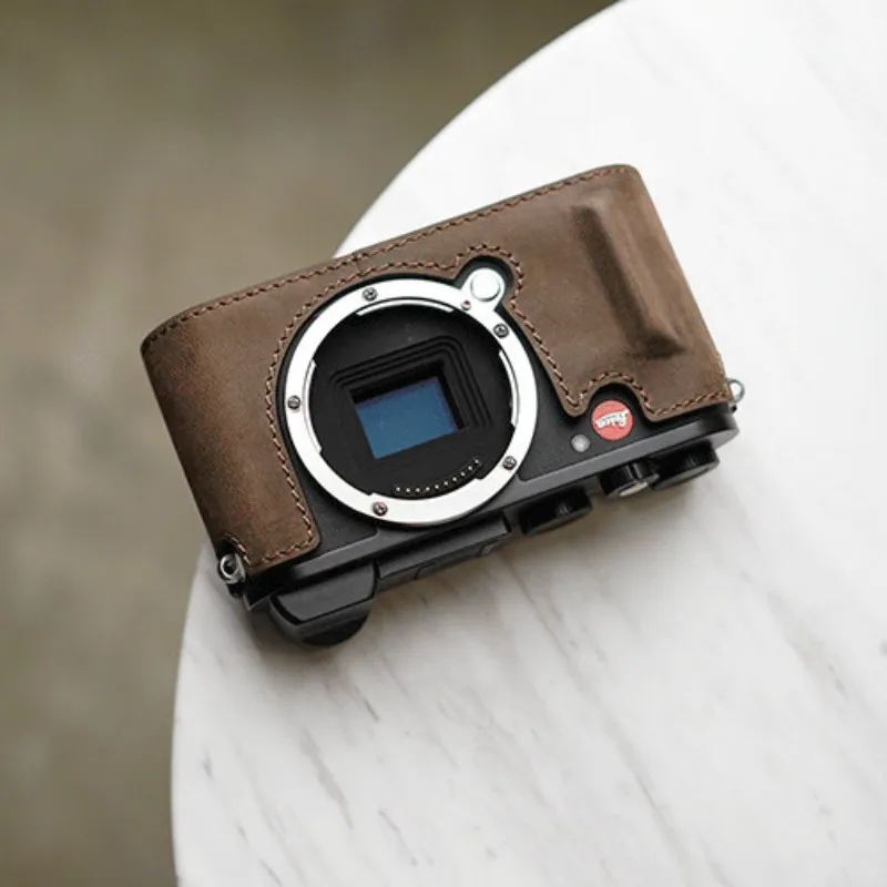 Бренд Mr. stone натуральная кожа ручная работа чехол для камеры сумка Leica CL Половина