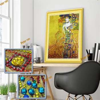 

Peter ren Special-shaped Diamond painting alien character painting full of diamonds point stone embroidered cross stitch