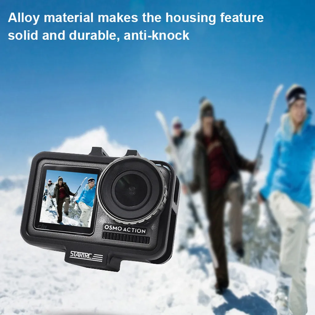 Для DJI OSMO Action camera Премиум алюминиевая защитная рамка Корпус чехол оболочка для DJI Osmo Action camera Аксессуары L0710