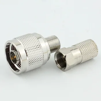 

50pcs N to F Connector Metric N Series of Mobile Phone Signal Amplifier Plug Joint N Jack Connector N / F-75-7 Adapter