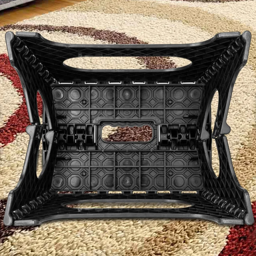 Folding Step Stool Adult Kids Kitchen Plastic Carrying Handle Portable Chair Anti-slip Bathroom Stool Travel Outdoor Camping Folding Step Stool Adult Kids Kitchen Plastic Carrying Handle Portable Chair Anti-slip Bathroom Stool Travel Outdoor Camping